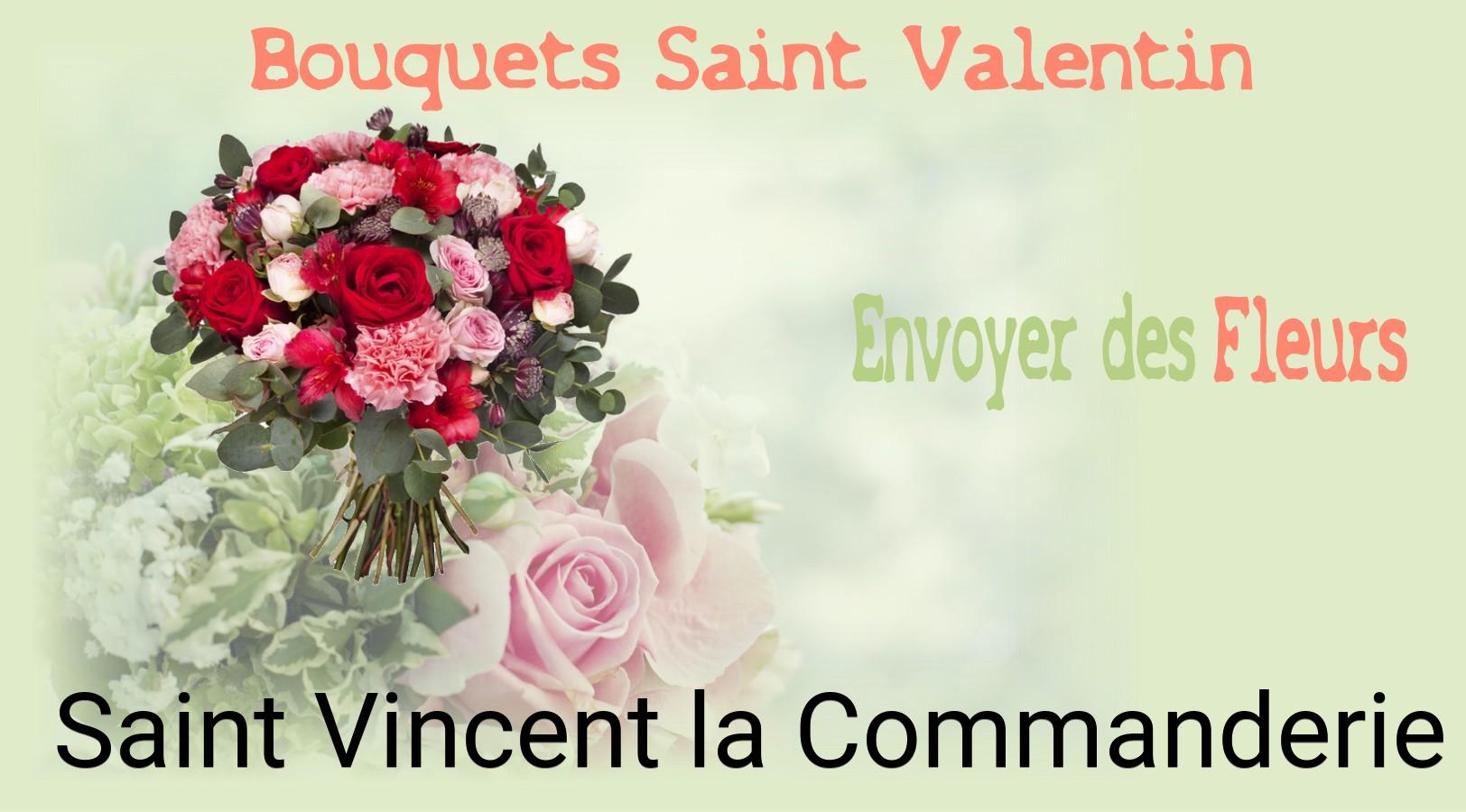 Roses de Saint-Valentin livrées à Saint-Vincent-la-Commanderie